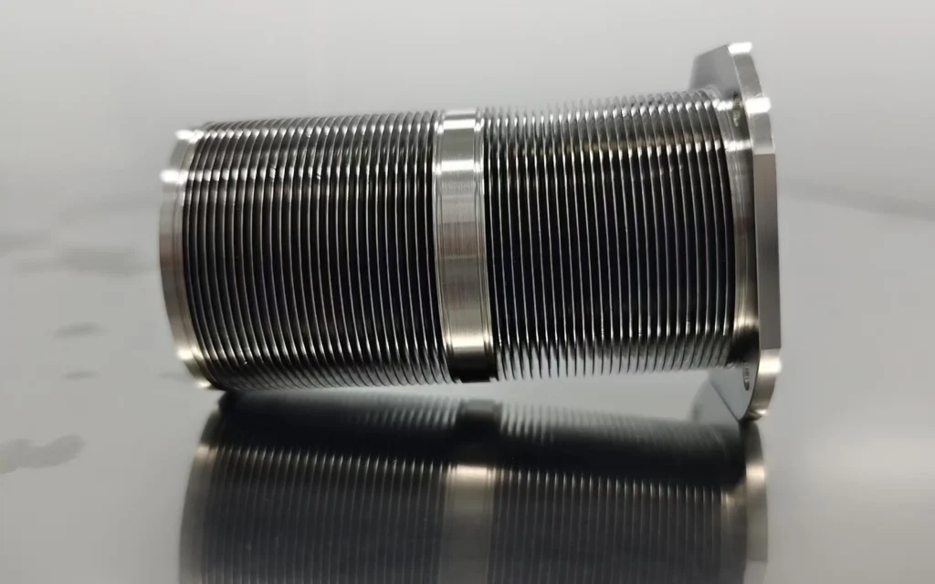 Edge welded bellows with square flange - precision metal diaphragms from Alpha Technology