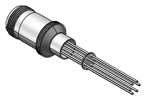 Multipin Vacuum Feedthrough | MIL-Spec MS Series (4-Pin)